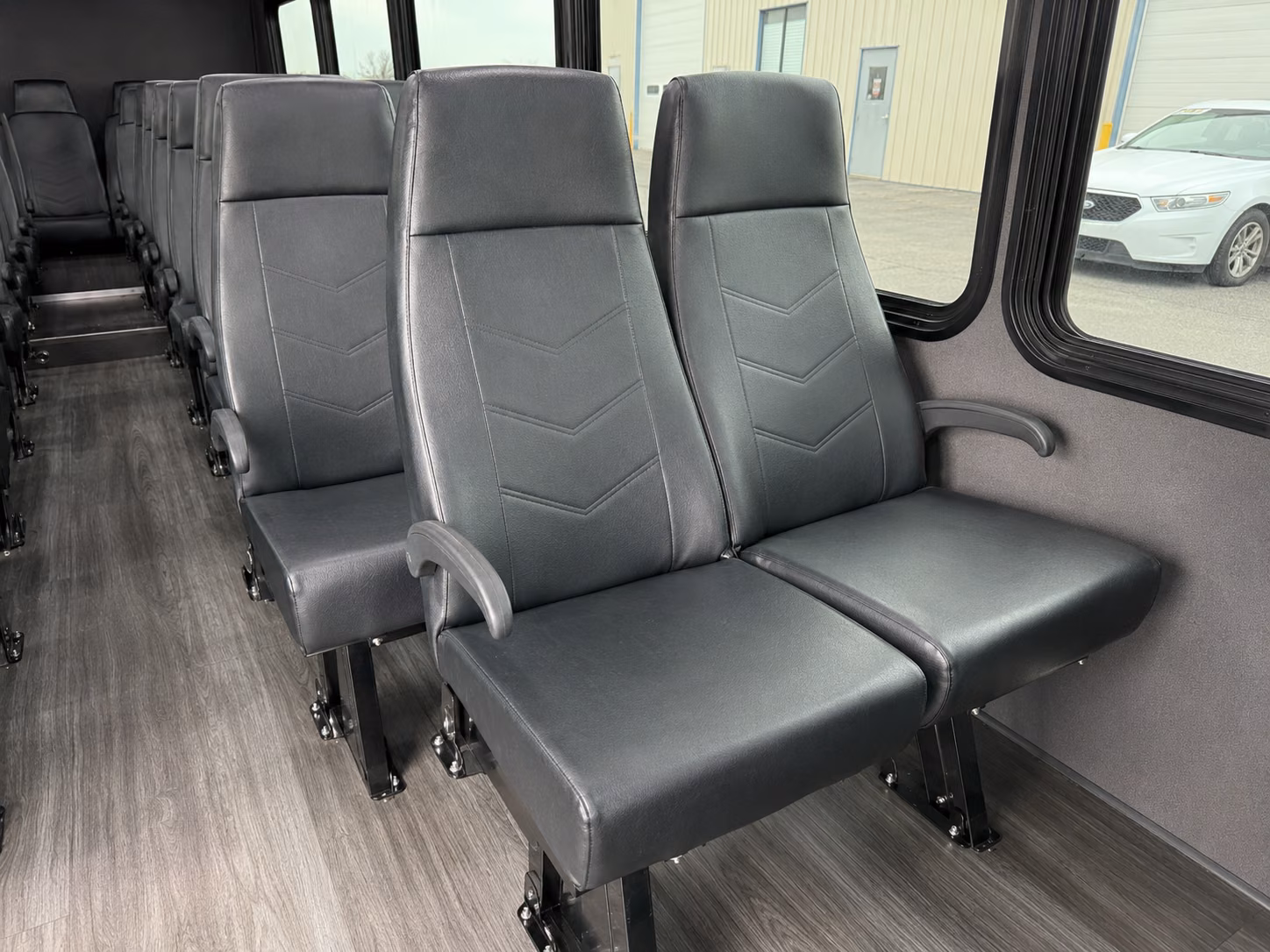 20 passenger minibus inside