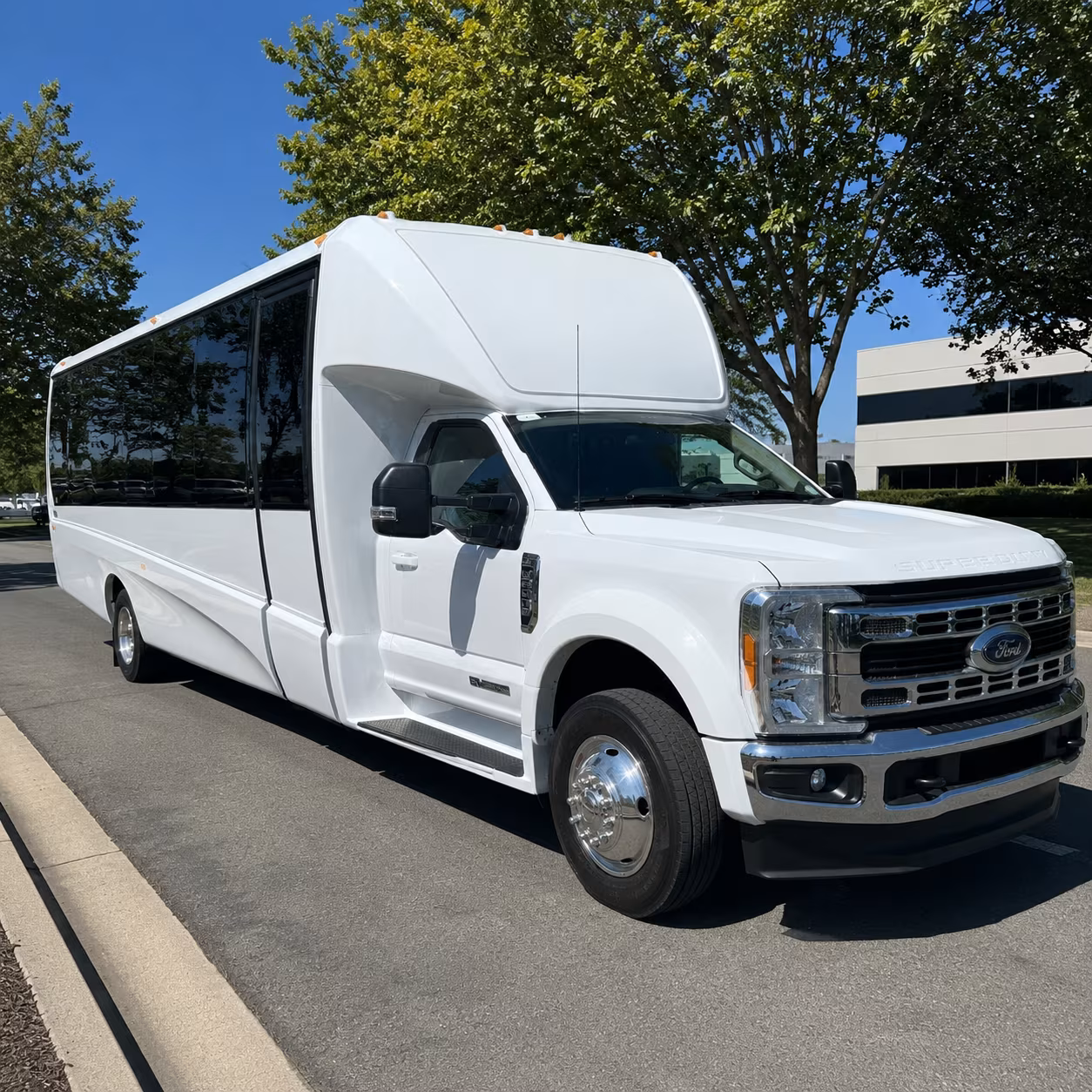 bus rentals for corporate retreats into the san bernardino mountains