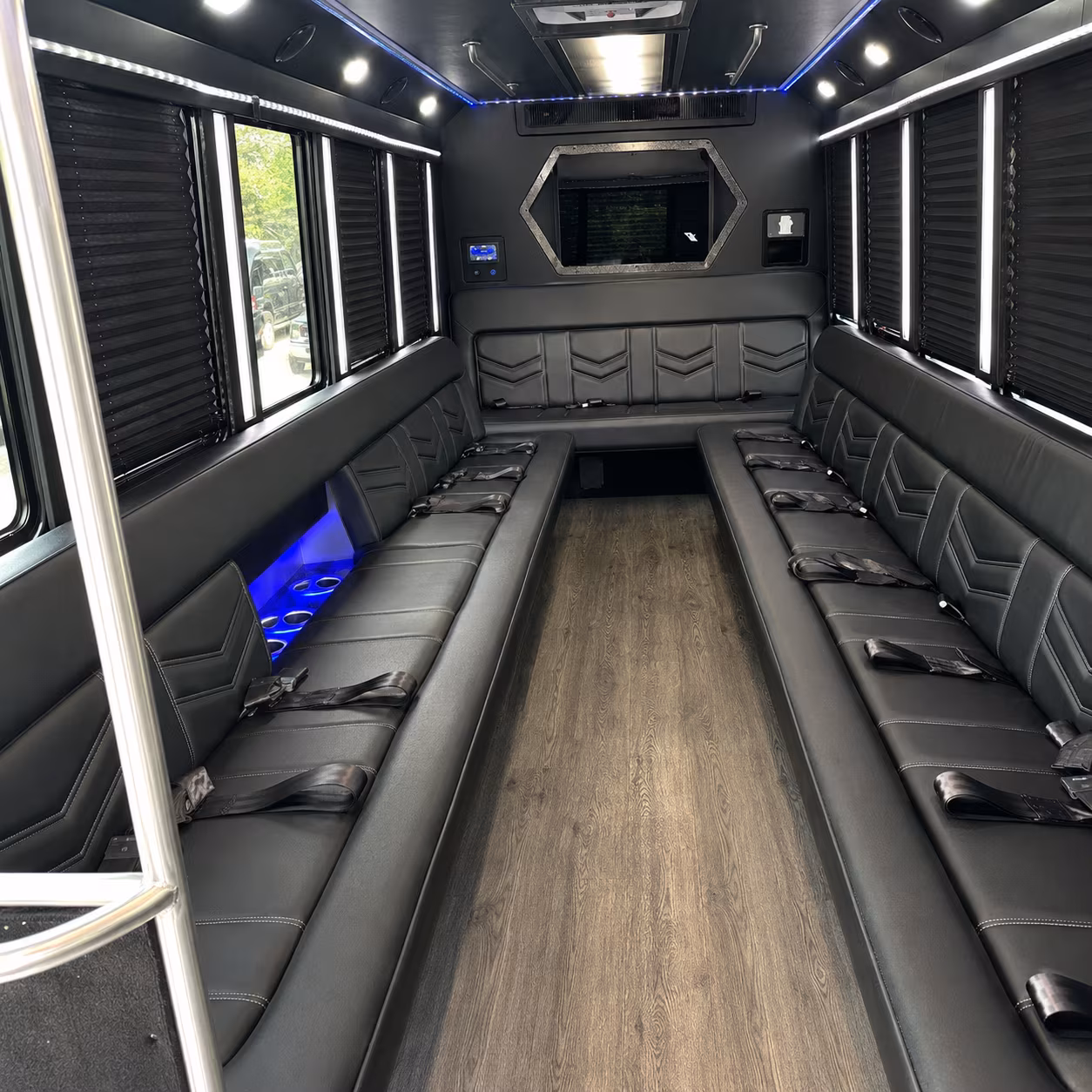corporate party bus rental