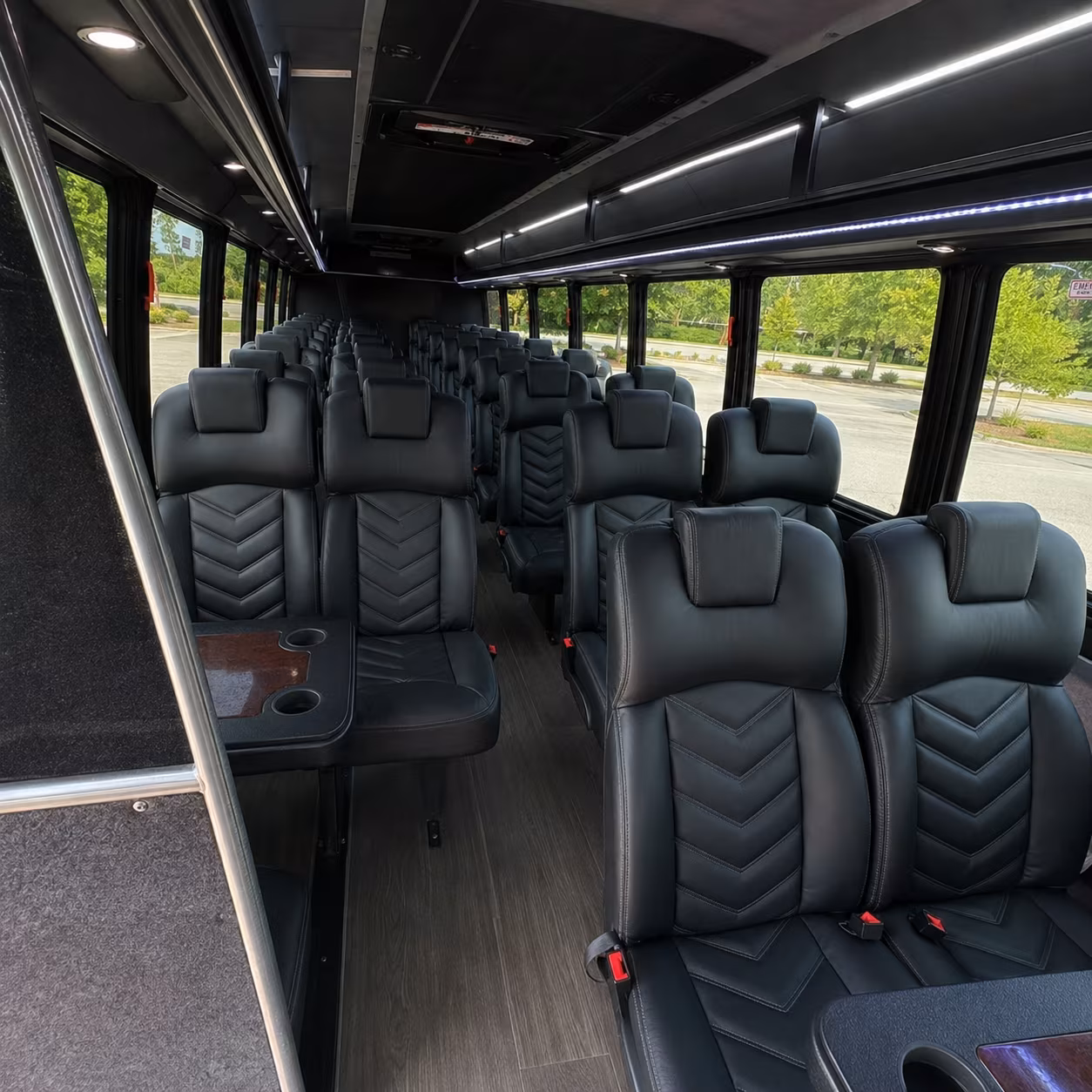 how is a bus rental actually priced in san bernardino by the hour the mile or the day