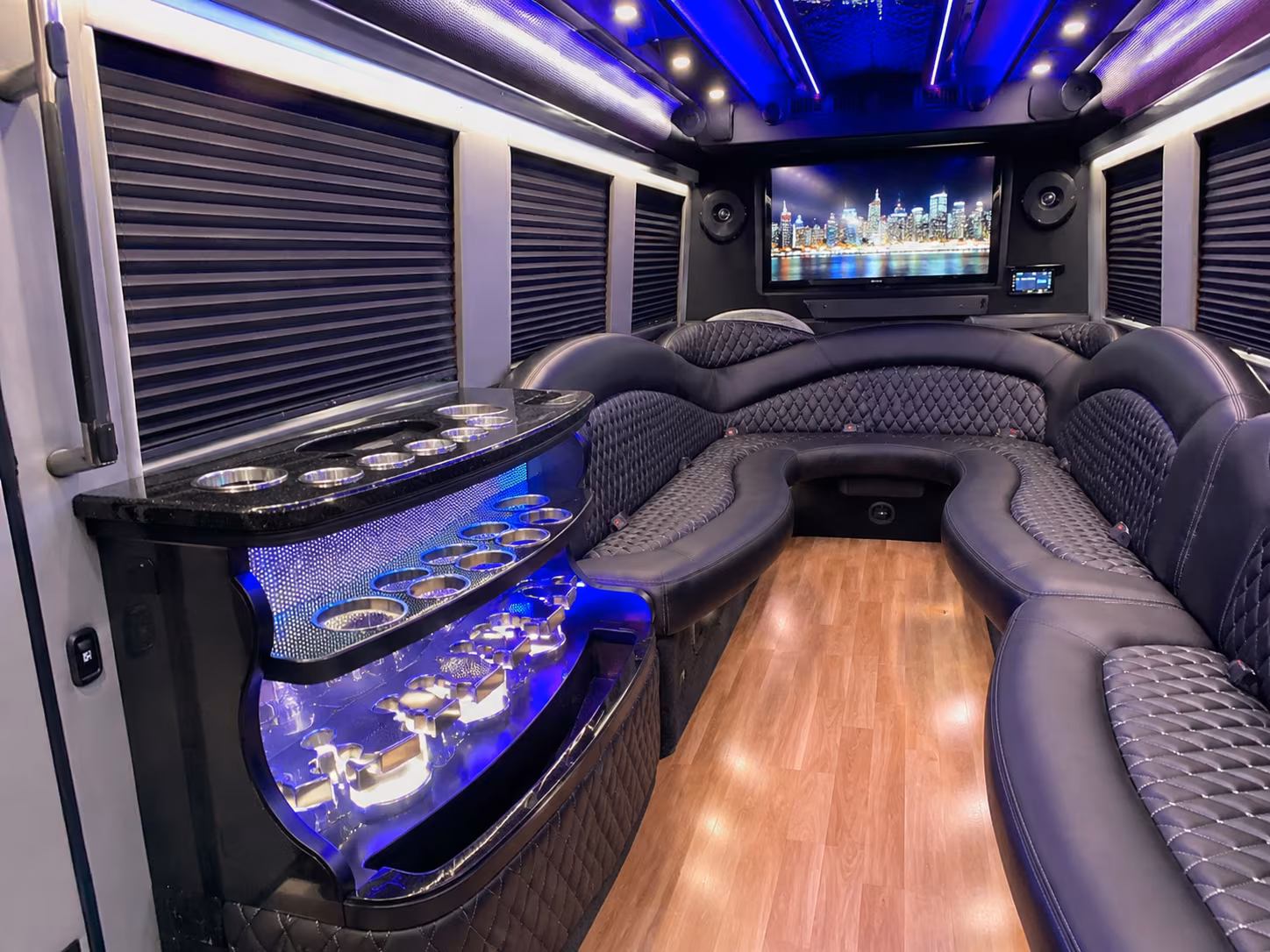 new years eve party bus rental