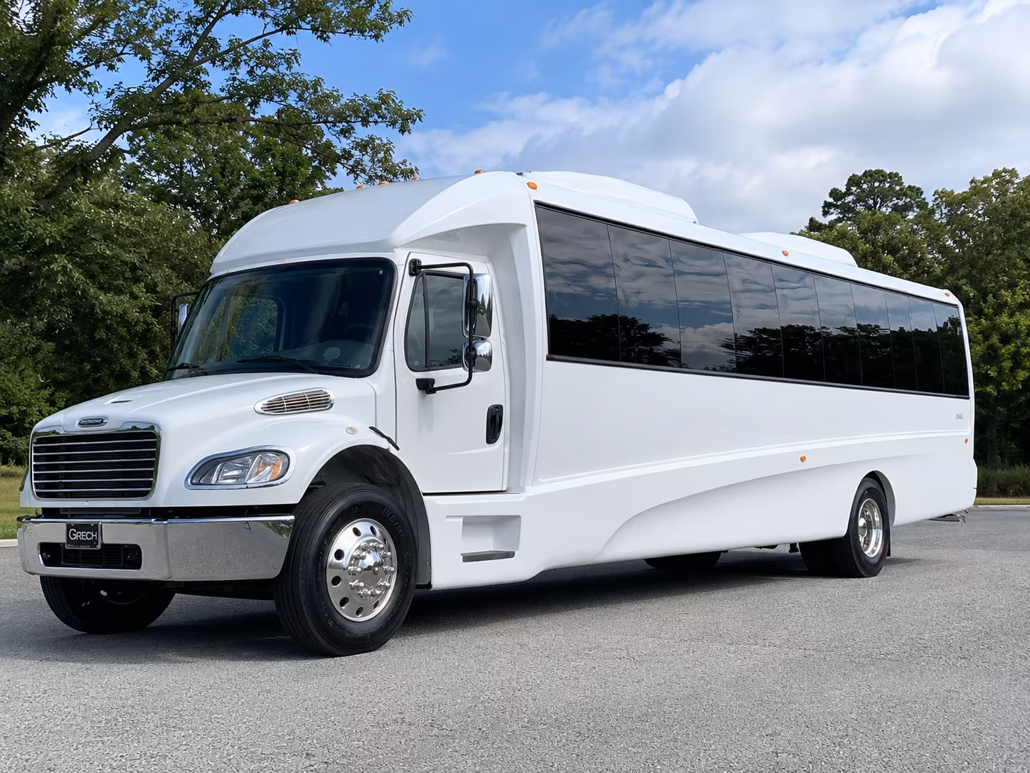 night on town party bus rental