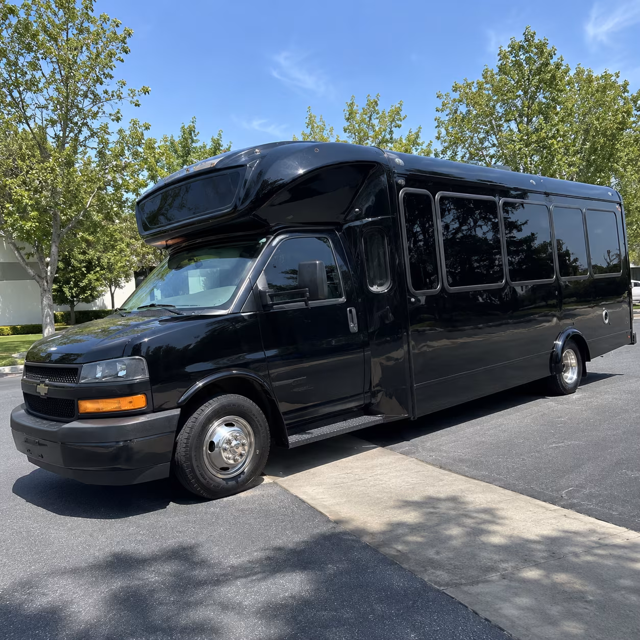 san bernardino 15 passenger party bus