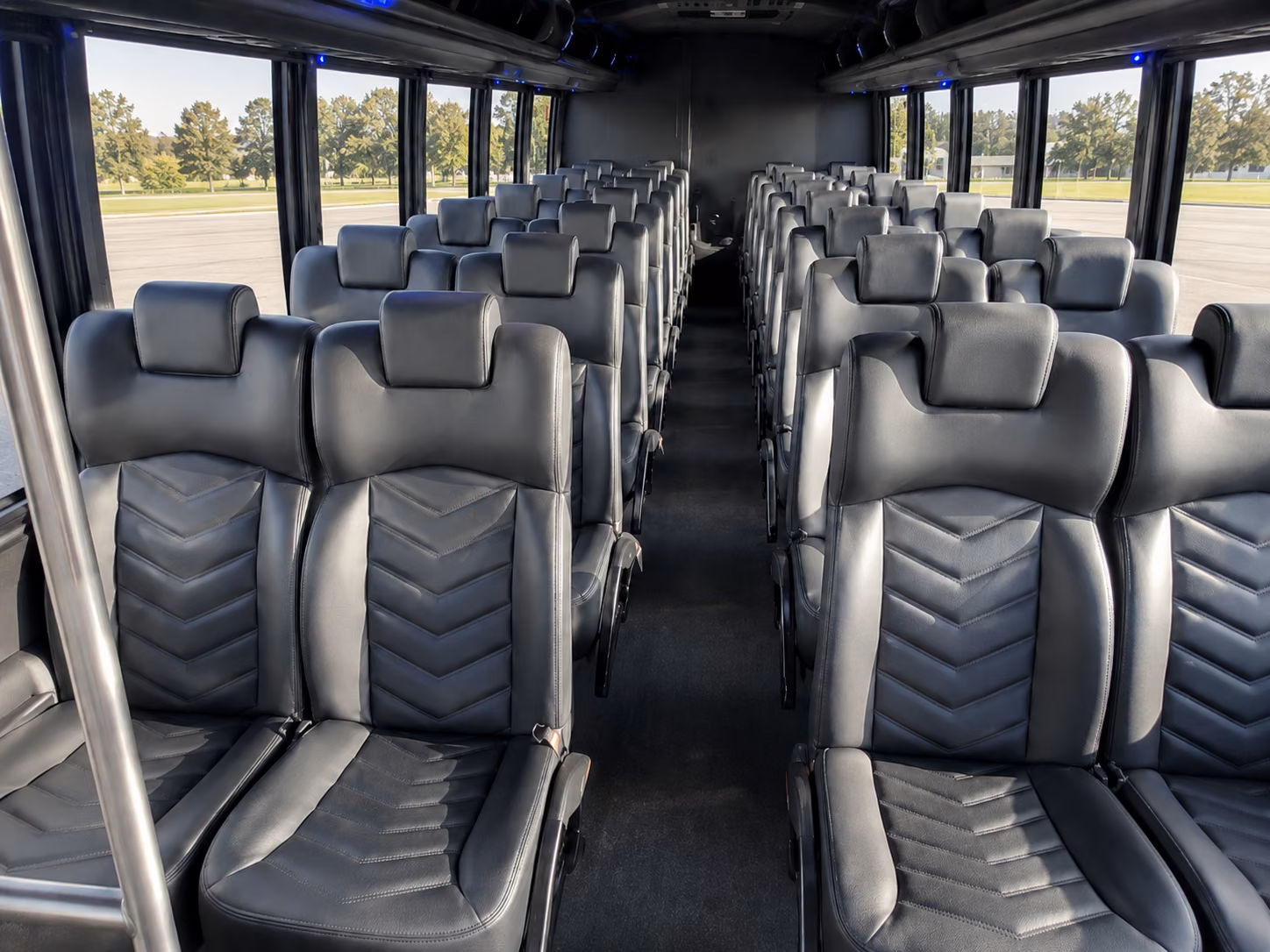san bernardino 20 passenger minibus interior