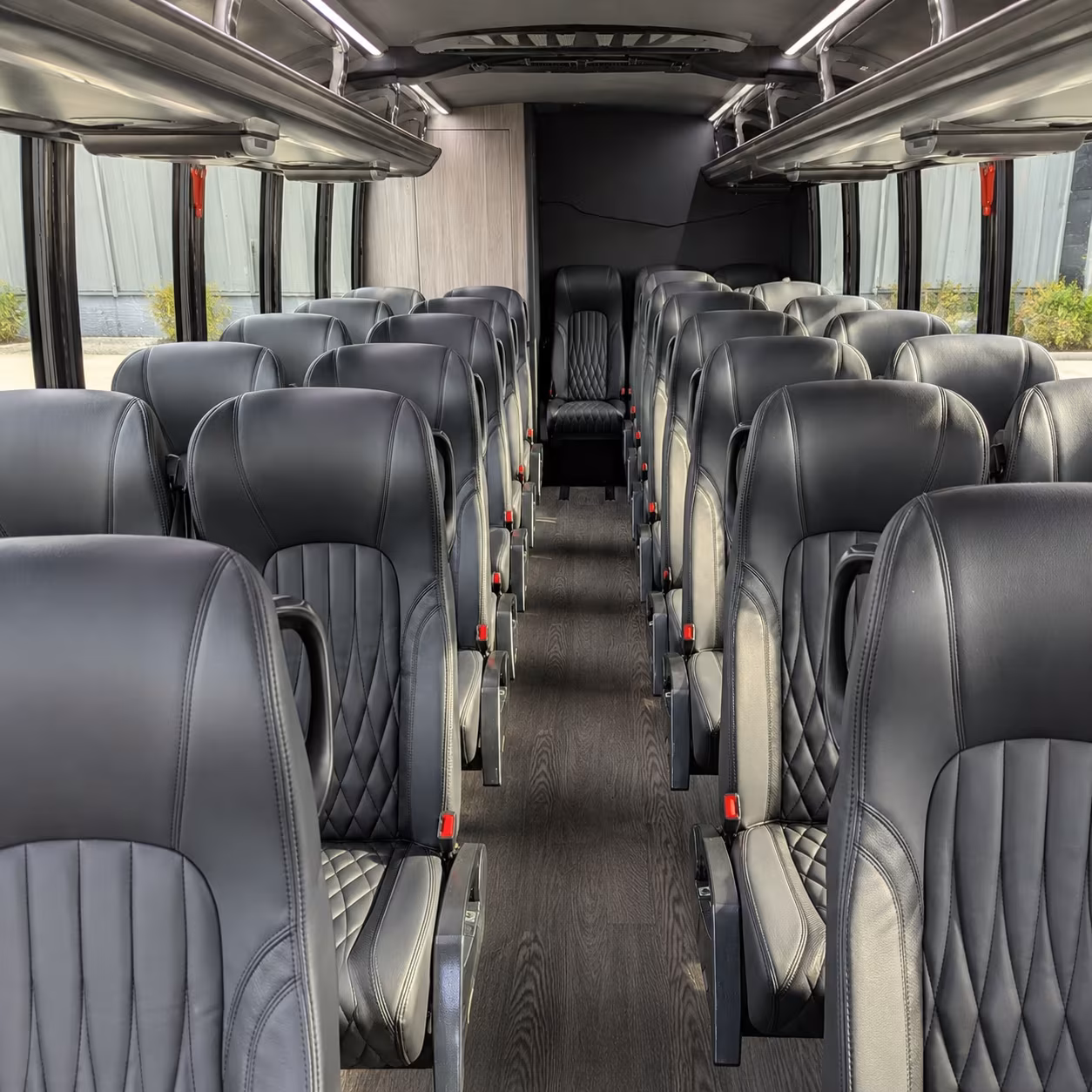 san bernardino 35 passenger minibus interior