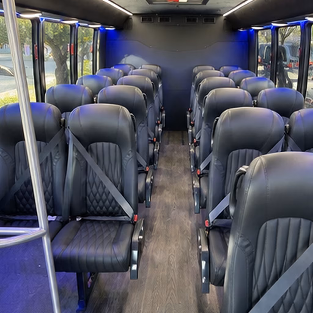 san bernardino corporate event transportation onboard