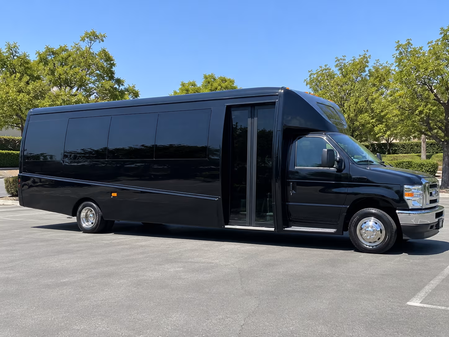 san bernardino sporting event transportation onboard seating