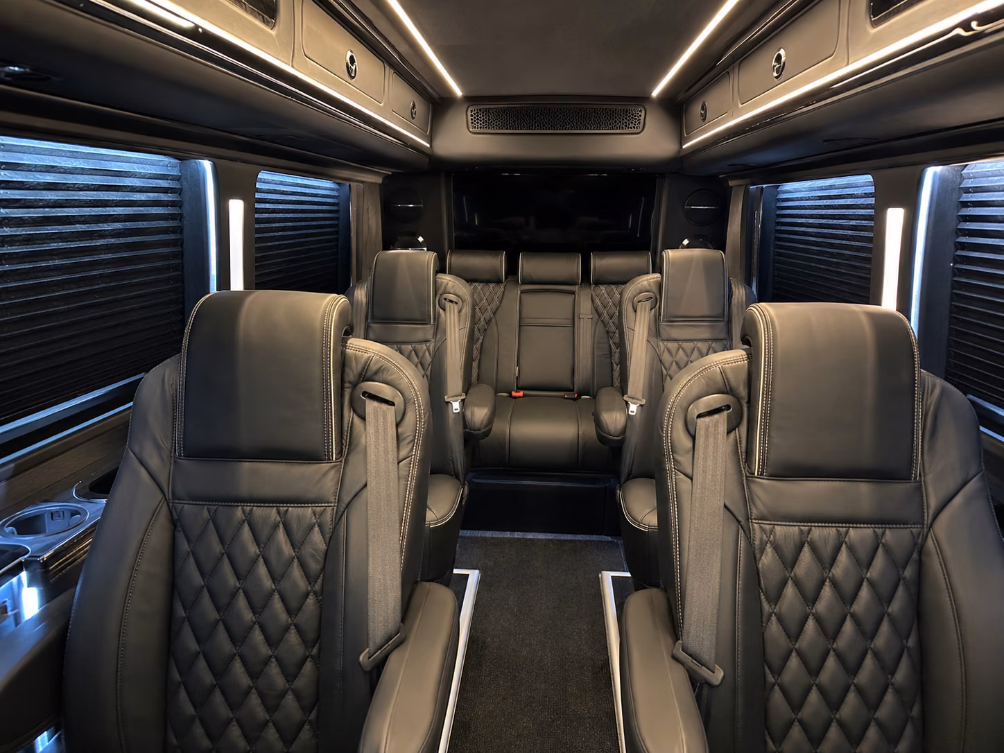 san bernardino sprinter van with driver interior