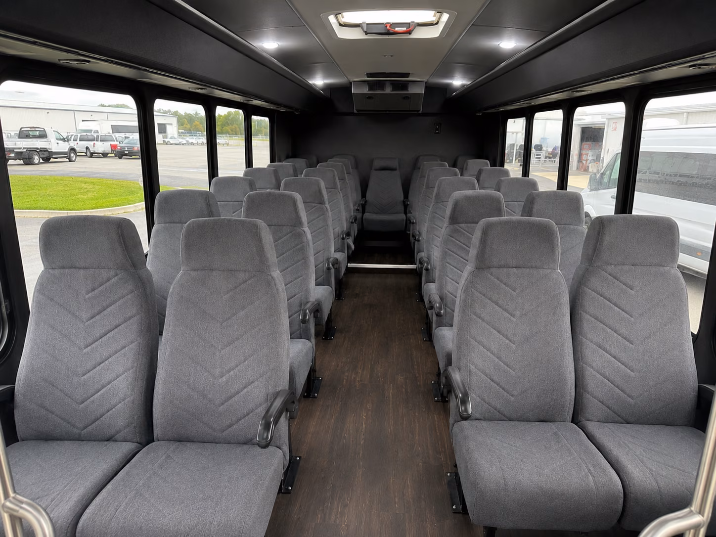san bernardino wedding transportation onboard seating